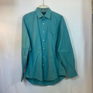 Men’s Land’s End Wrinkle Free Broadcloth Dress Shirt